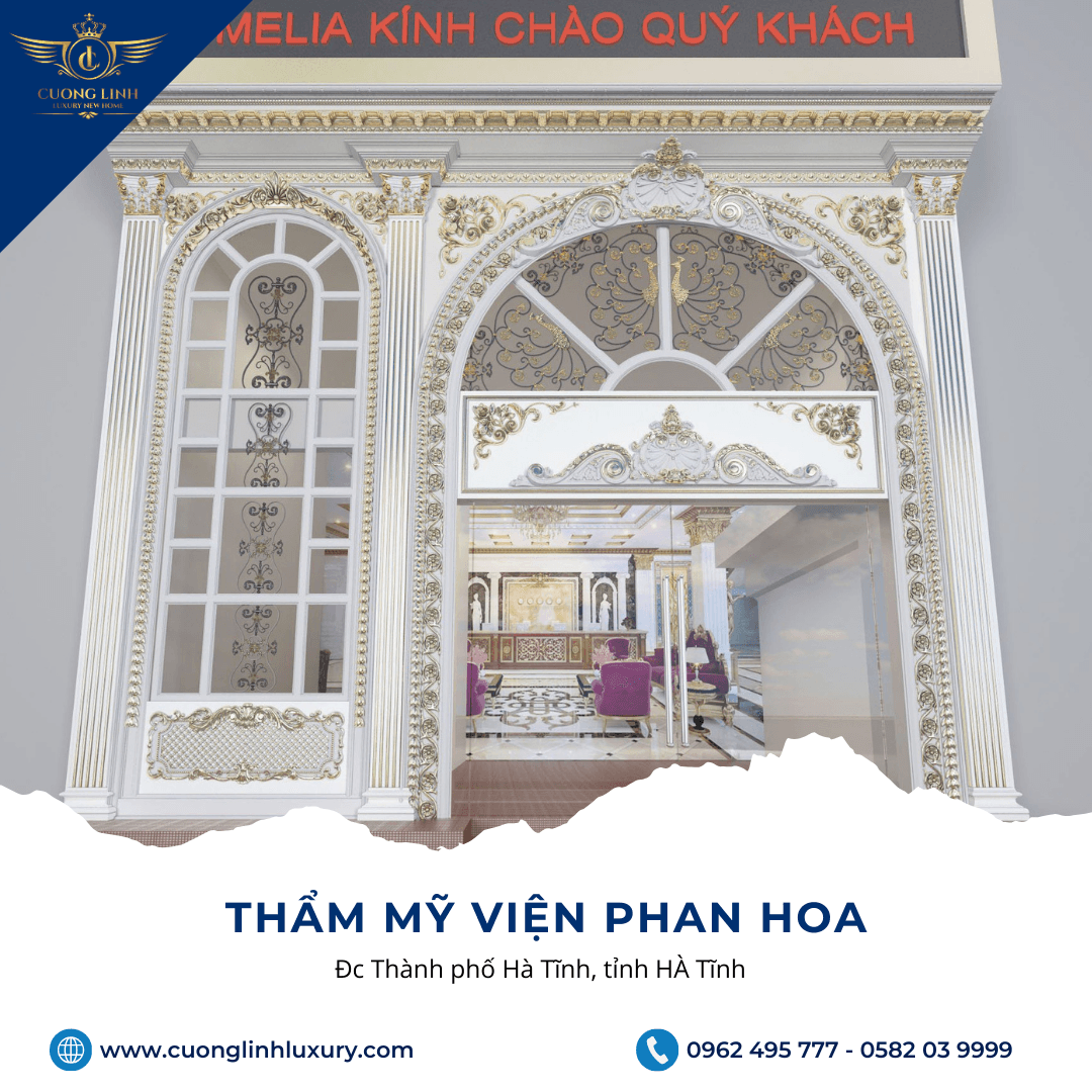 Mỗi thẩm mỹ viện đều có một không gian riêng biệt, tạo nên sự thoải mái và thư giãn cho khách hàng. Thẩm mỹ viện tân cổ điển là một sự kết hợp tuyệt vời giữa nét cổ điển và sự hiện đại.