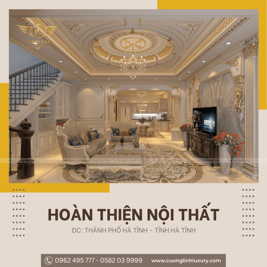 Biến đổi không gian: Dịchụ thiết kế nội thất tại Hà Tĩnh