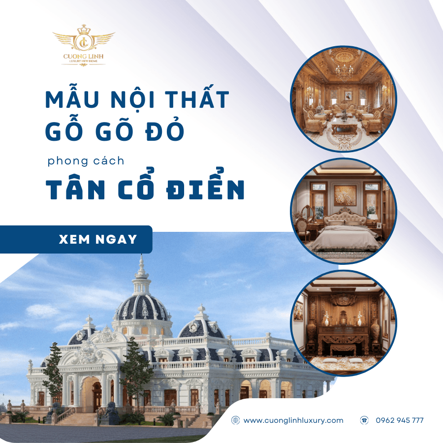 Thiết kế nội thất tân cổ điển Sang trọng, tinh tế vượt thời gian 5