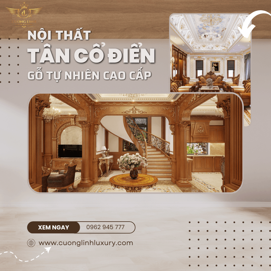 Thiết kế nội thất tân cổ điển Sang trọng, tinh tế vượt thời gian 4