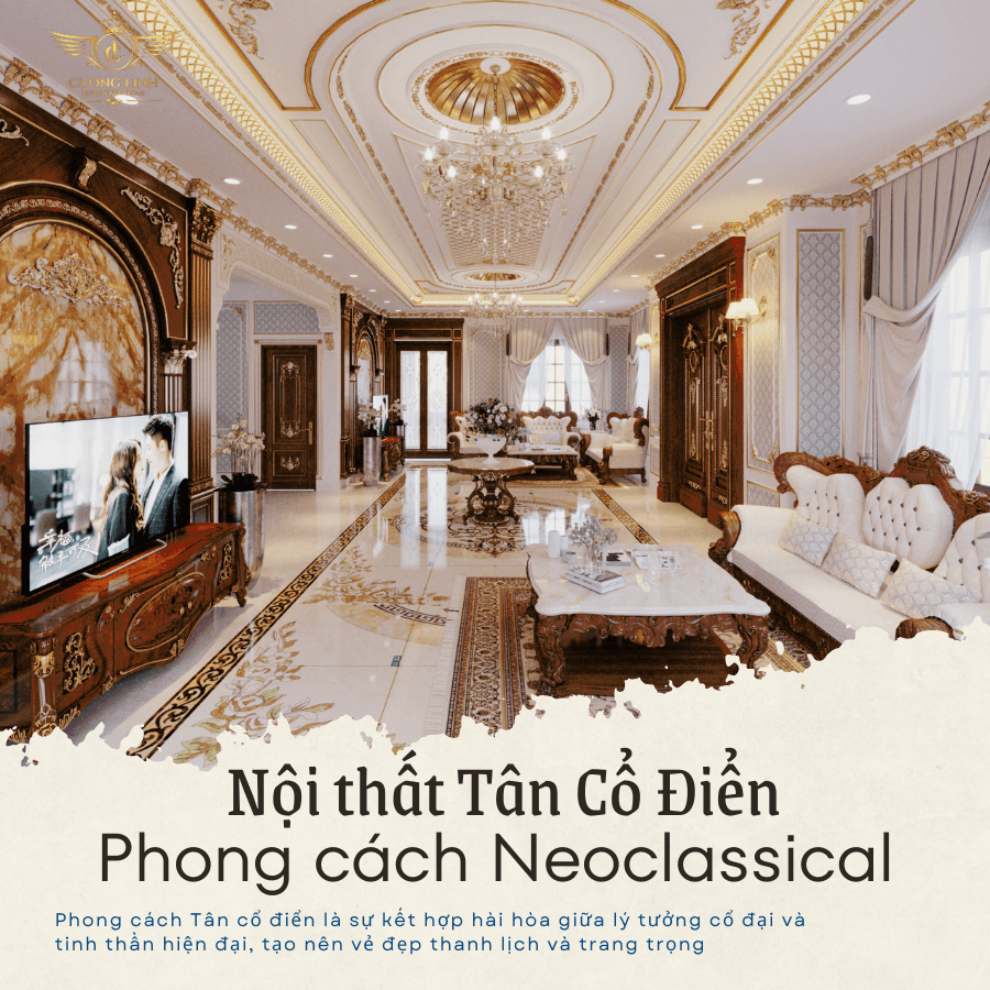 phong cách thiết kế tân cổ điển 5