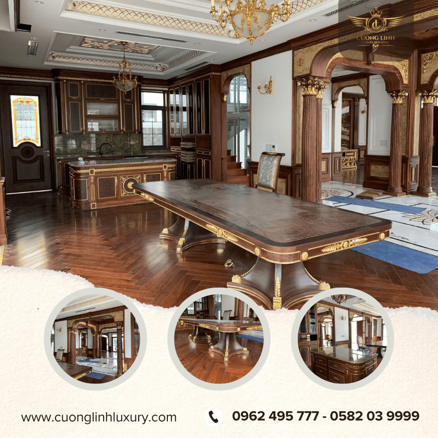 Cận Cảnh Mẫu Biệt Thự Tân Cổ Điển 3 Tầng: Kiệt Tác Kiến Trúc Bởi Cường Linh Luxury Tại Vinhome Thanh Hoá