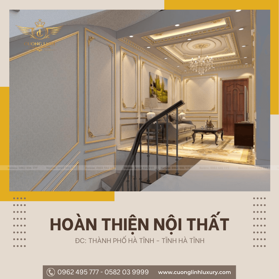 Biến đổi không gian: Dịchụ thiết kế nội thất tại Hà Tĩnh
