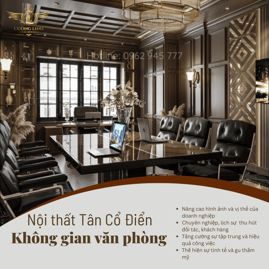 phong cách thiết kế tân cổ điển 3