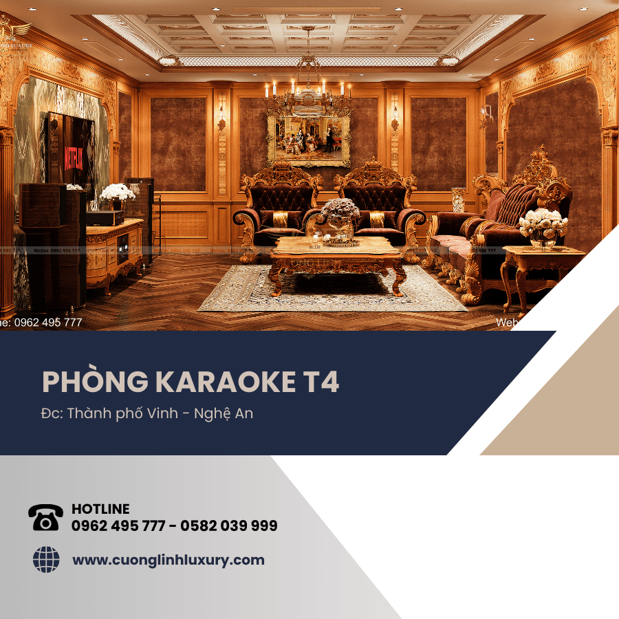 Thi Công Nội Thất Tân Cổ Điển Tại Thành Phố Vinh Nghệ An