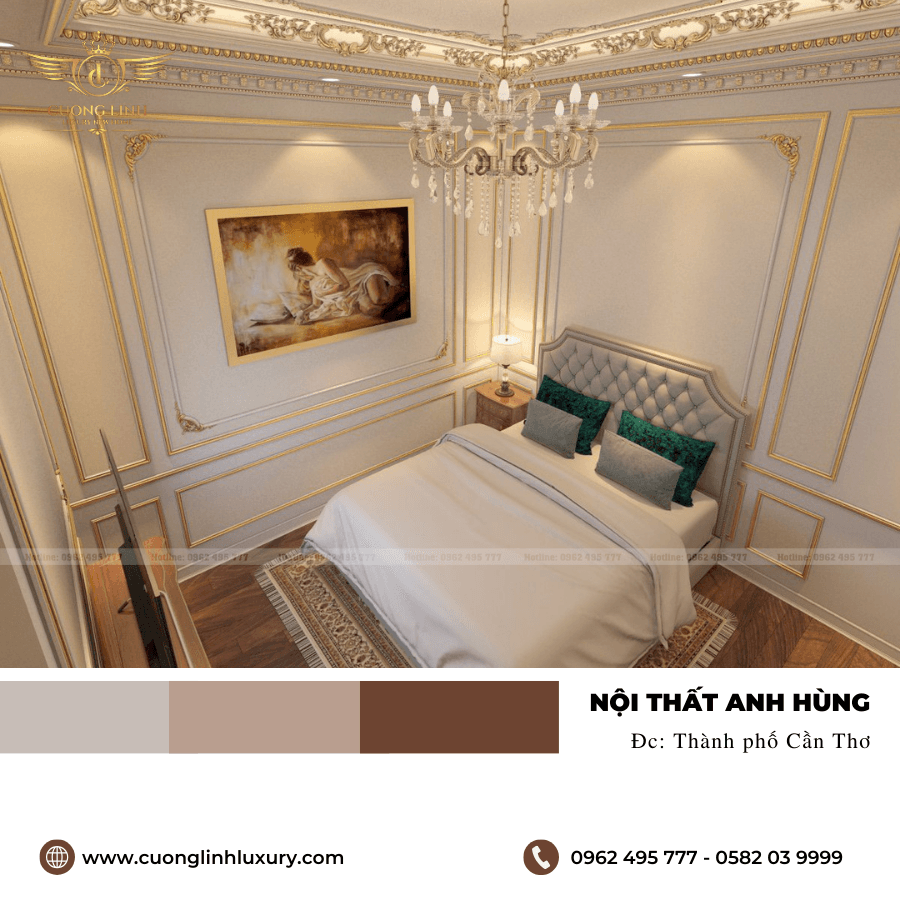 Khám phá sức hấp dẫn của thiết kế nội thất cổ điển tại thành phố Cần Thơ